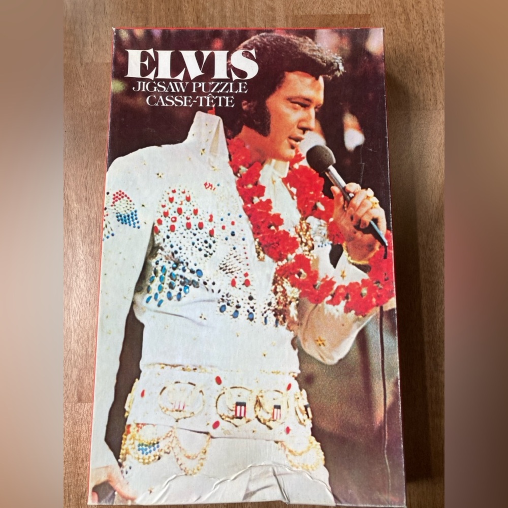 Vintage ELVIS Presley 200 Piece Jigsaw Puzzle Casse-Tete 1978